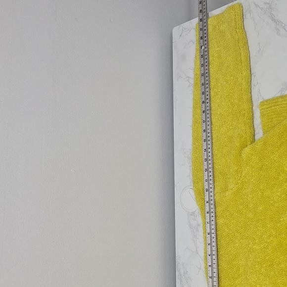 SCOOP Women's Cozy Funnel Neck Tunic Sweater Yellow XL - Picture 9 of 13